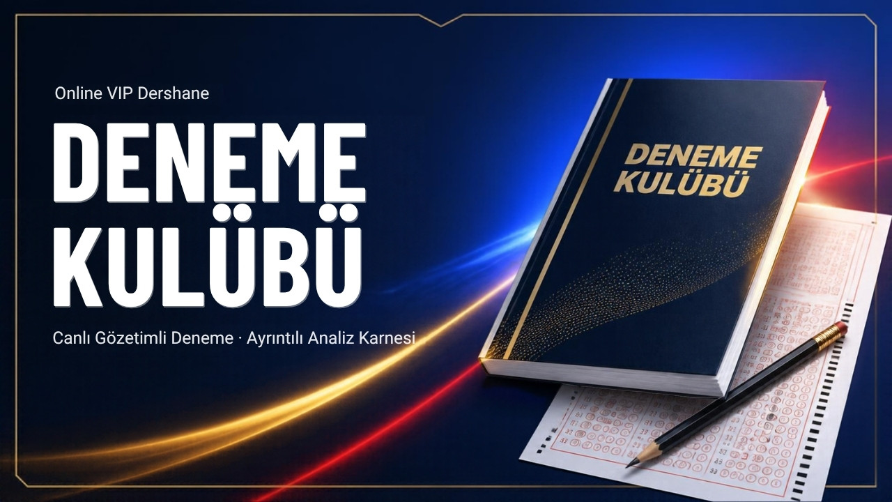 Online VIP Dershane Deneme Kulübü