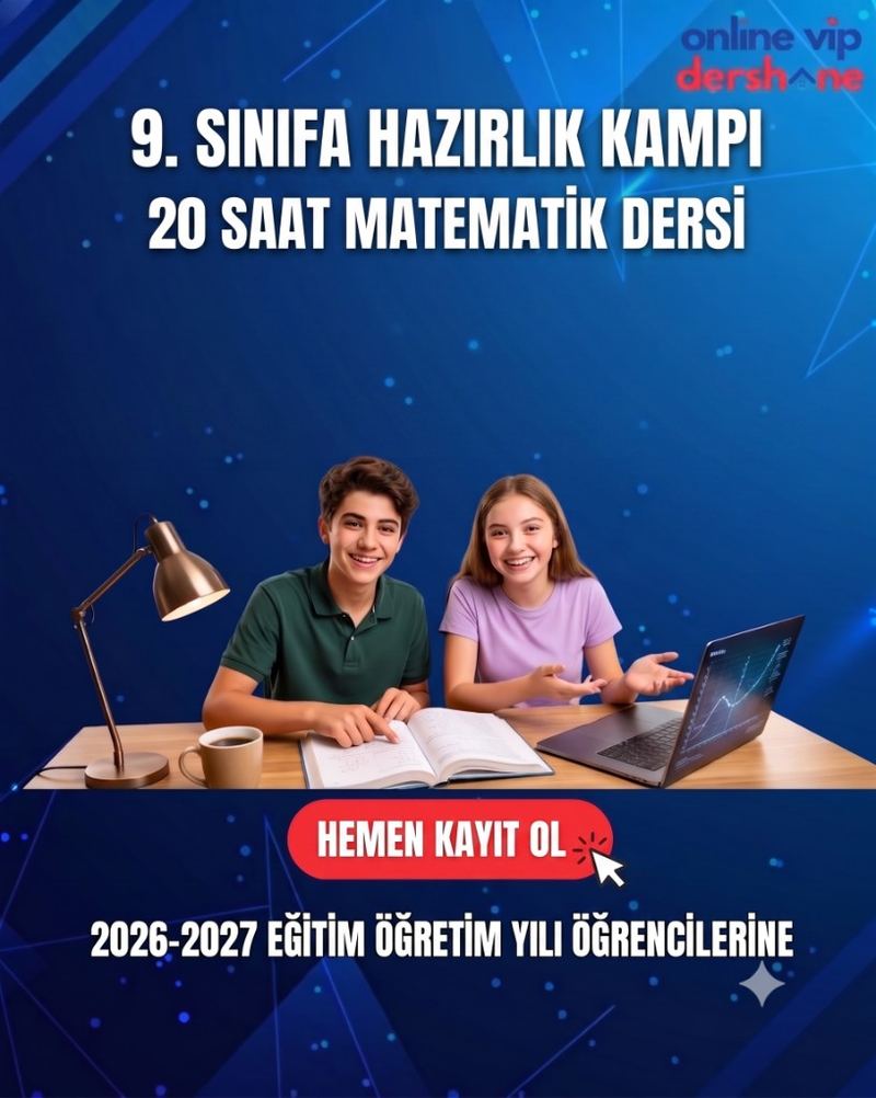 Online Yaz Kampları — 9. Sınıfa Hazırlık
