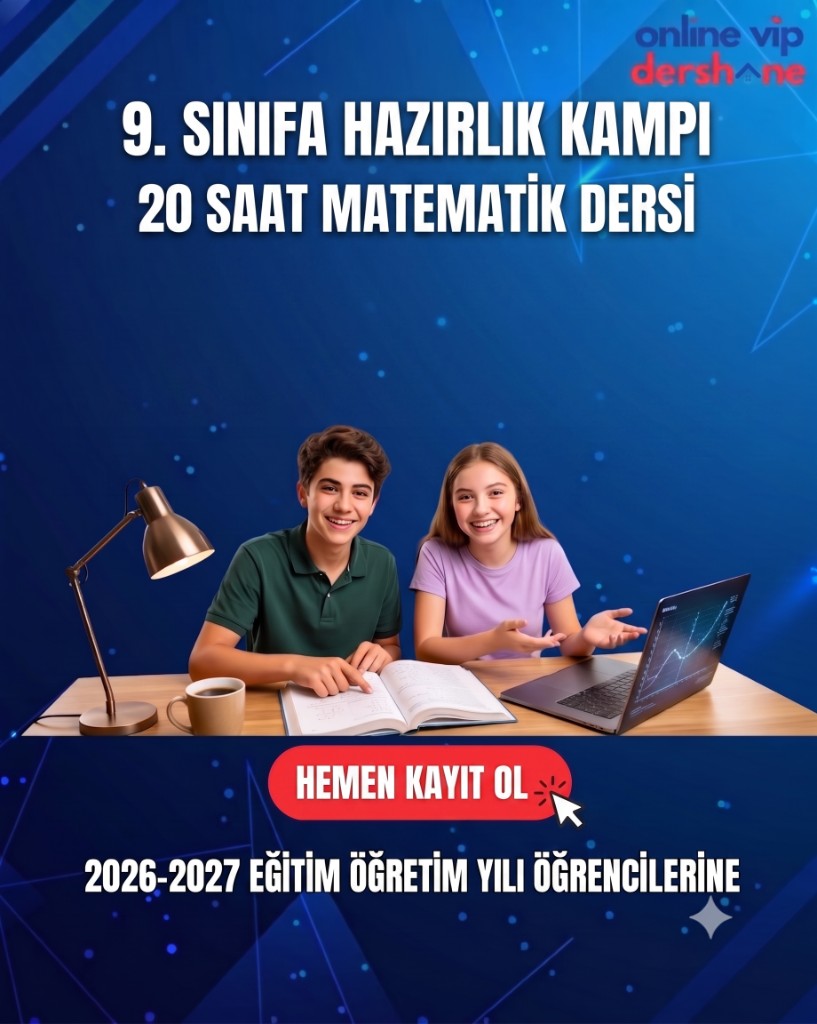 9. Sınıfa Hazırlık Kampı afişi