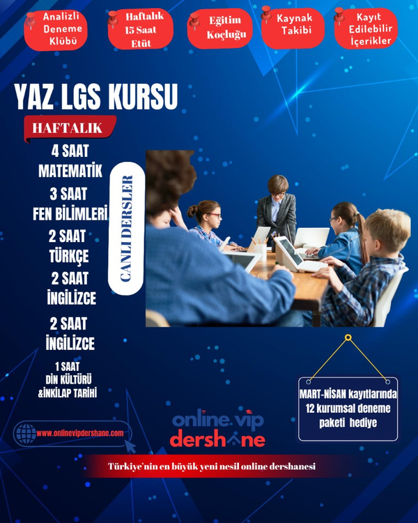 Yaz LGS Kursu