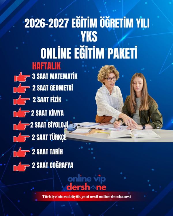 YKS Online Eğitim Paketi