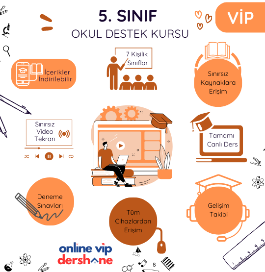 VİP - 5.SINIF OKULA DESTEK KURSU