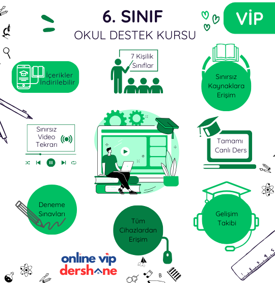 VİP - 6.SINIF OKULA DESTEK KURSU